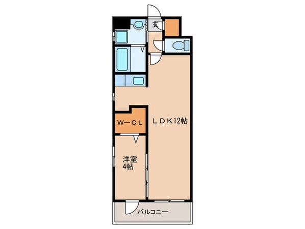 アンフレール川上の物件間取画像